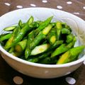 かなりんココりん's cooksnap of when they made 簡単♪材料３品！焼きアスパラのおひたし.