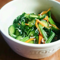 そらじろうのとも's cooksnap of when they made 小松菜とちりめんのおひたし♡.
