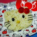 ｄｕ＿ｕｂ's cooksnap of when they made 簡単♪キティソーメンキャラごはん.