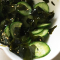 ＊わに＊'s cooksnap of when they made ✿きゅうりとわかめのさっぱり酢の物✿.