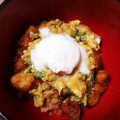 ミントの姉's cooksnap of when they made やたら旨い！唐揚げ丼（温玉のせ）.