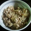 レフィア's cooksnap of when they made しらたきと鶏ひき肉の炒め物.