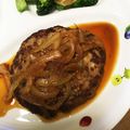 秋がすき！'s cooksnap of when they made ポークハンバーグ☆ジンジャーソース♪.