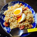 MAYOnna1se's cooksnap of when they made 焼肉のたれで簡単！！チャーハン.