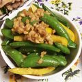 腹ペコくるみ's cooksnap of when they made スナップえんどうの胡桃和え.