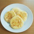 シナモシナモ's cooksnap of when they made 自家製ホットケーキミックスでふわふわ♥.