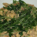 クックYTG9YE☆'s cooksnap of when they made 豆苗とシーチキンの玉子とじ.