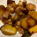 吾郎＠修行中's cooksnap of when they made 鶏とサツマイモとピーマンのテリテリ炒め.