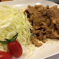 クック0XBBM0☆'s cooksnap of when they made 柔らか生姜焼き.