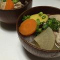 タラ丸's cooksnap of when they made 具だくさんのお味噌汁～さつま汁～.