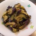 ゆりYO船長's cooksnap of when they made なすのごま酢和え.