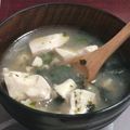 クックDZRR0R☆'s cooksnap of when they made お豆腐と焼き海苔のスープ.