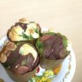 クックSSB42K☆'s cooksnap of when they made 黒糖バナナカップケーキ 卵不使用.