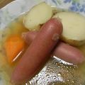 140㎝わんたるママ's cooksnap of when they made ポトフのスープ.