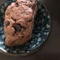 ののびのんちゃん's cooksnap of when they made ほんのりコーヒー&チョコスコーン♪.