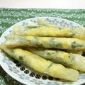 赤い電話's cooksnap of when they made 簡単！ほうれん草と卵のスティック春巻き♪.