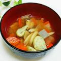 旦那は皿洗い's cooksnap of when they made 青海苔たっぷり・すいとん。.