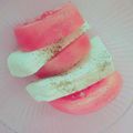 かな's cooksnap of when they made 豆腐で超低カロリーなカプレーゼ風サラダ.