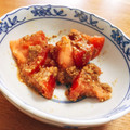 ハンナぽ's cooksnap of when they made トマトのゴマ和え.