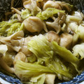 低カロ探検隊's cooksnap of when they made きのことキャベツの煮びたし.