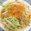 くうもん's cooksnap of when they made ♡♥水菜と豚肉のあっさり煮びたし♡♥.
