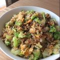 caruga's cooksnap of when they made ランチ！バター醤油のパラパラチャーハン.