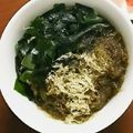 ◇ひびき◇'s cooksnap of when they made おからこんにゃく麺で「とろろ昆布うどん」.