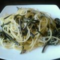 おれんじ号's cooksnap of when they made ワラビとジャコのパスタ.