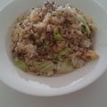 葉山っちLUV's cooksnap of when they made ひき肉キャベツ玉子☆炒飯.