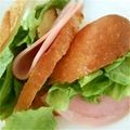 トムラウシ's cooksnap of when they made 味が決まる！ハムサンドイッチ.