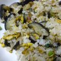 ユミニィ's cooksnap of when they made 茄子のチャーハン.