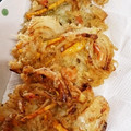 mokecocco's cooksnap of when they made 簡単♡紫たまねぎと桜えびのかき揚げ.