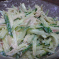 ひっぽまろん's cooksnap of when they made きゅうりとみょうがのサラダ♪.