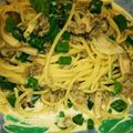 ★★とも♪♪'s cooksnap of when they made 焼肉のたれで～きのこミートクリームパスタ.