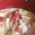 かお1200's cooksnap of when they made 完熟トマトのクリームうどん。.