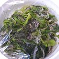 アピナス's cooksnap of when they made ほうれん草とちりめんの和え物.