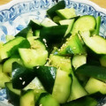 みぽぴぽ's cooksnap of when they made 簡単すぎ調味料３つの無添加たたききゅうり.