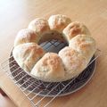 ぽかりんママ's cooksnap of when they made もっちもっちの＊ちぎりパン＊.