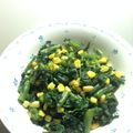 BabyLaLa's cooksnap of when they made 簡単！ほうれん草といんげんのバター炒め☆.