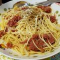 LoveVegas's cooksnap of when they made コンビーフ・パスタ.