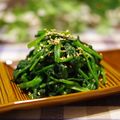 ぽっぽぺぺ's cooksnap of when they made ほうれん草のシンプル炒め～♪.