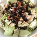 LalaNY's cooksnap of when they made 居酒屋のお通し★キャベツのサラダ.