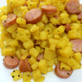 侯爵夫人's cooksnap of when they made 簡単！さつまいもとウインナーのカレー炒め.