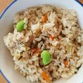 蜜茄子's cooksnap of when they made ☆塩昆布とツナの炊き込みご飯☆.