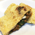 めいな's cooksnap of when they made 油揚げ（厚揚げ）のネギ味噌納豆挟み焼き.