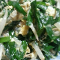 としこ♪'s cooksnap of when they made ニラ もやし 炒め 簡単 節約.