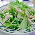 ぽんぽん堂's cooksnap of when they made 簡単♪ささみと水菜のサラダ.