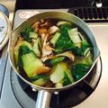 クックBNQ5PD☆'s cooksnap of when they made 【糖質制限】チンゲンサイと舞茸のスープ.