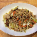 かよばーば's cooksnap of when they made 【農家のレシピ】豚肉と長ねぎの炒め煮.