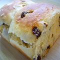とうやんママ's cooksnap of when they made レンジで食パン♪ふくらみすぎだよっ.